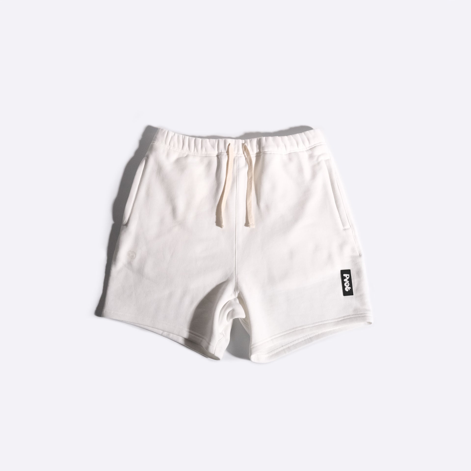 Solid Color Loose Bottom Crotch Shorts Men
